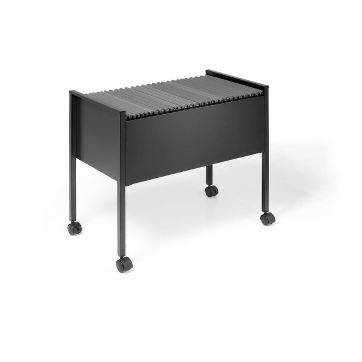 Vogn til ophængningsmapper Durable Economy 80 Sort A4 Stål 59,2 x 65,5 x 36,8 cm