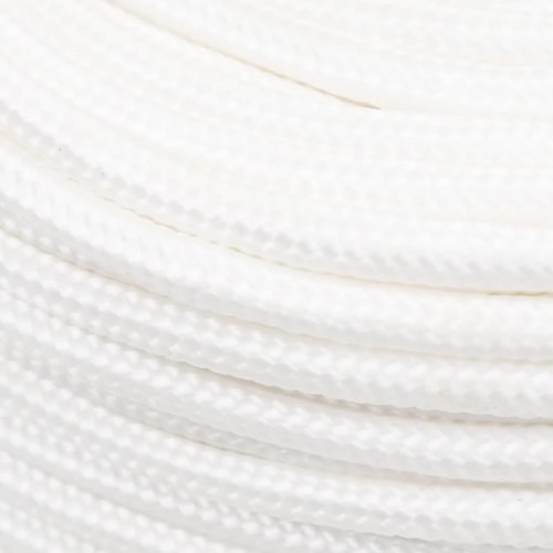 Tovværk til båd 6 mm 100 m polypropylen hvid