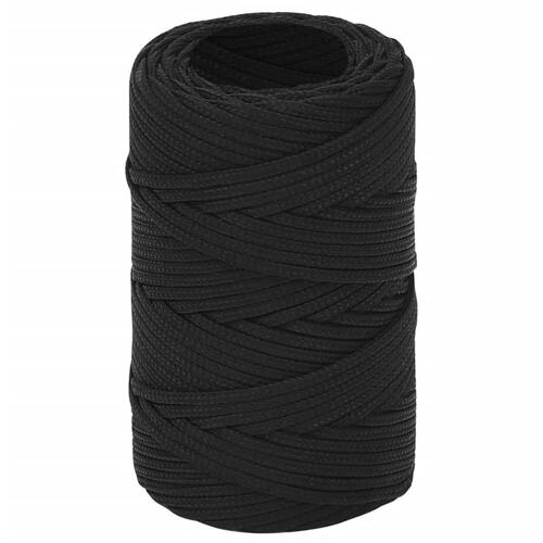 Tovværk til båd 2 mm 50 m polypropylen sort