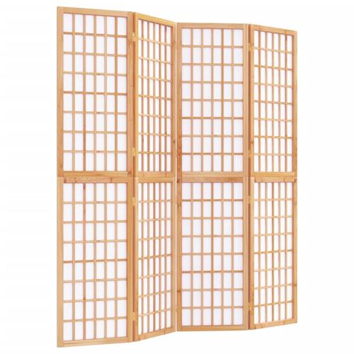 4-panels rumdeler 160x170 cm foldbar japansk stil