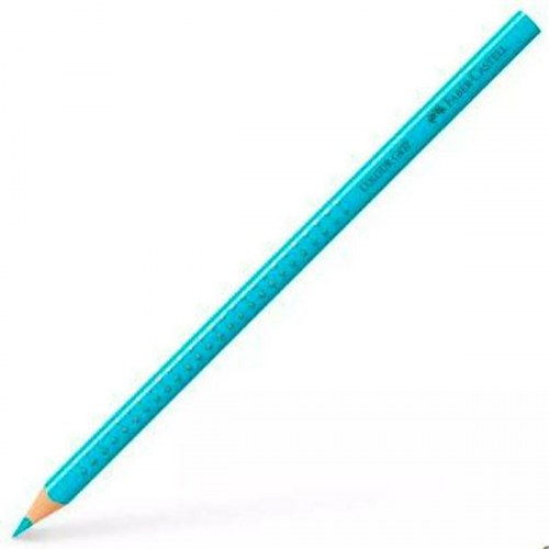 Faber-Castell Colour Grip farveblyanter - turkisblå, 12 stk.