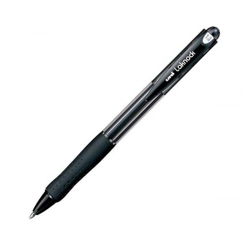 Uni-Ball Laknock SN-100 kuglepen - sort, 0,4 mm, 12 stk.