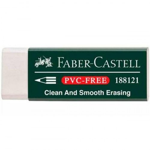 Faber-Castell viskelæder - hvid, PVC-fri (20 stk.)