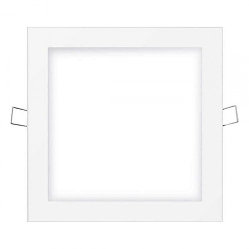 EDM Product indbygget spotlight 20 W, 1.500 lm, 6400 K, 22×22 cm
