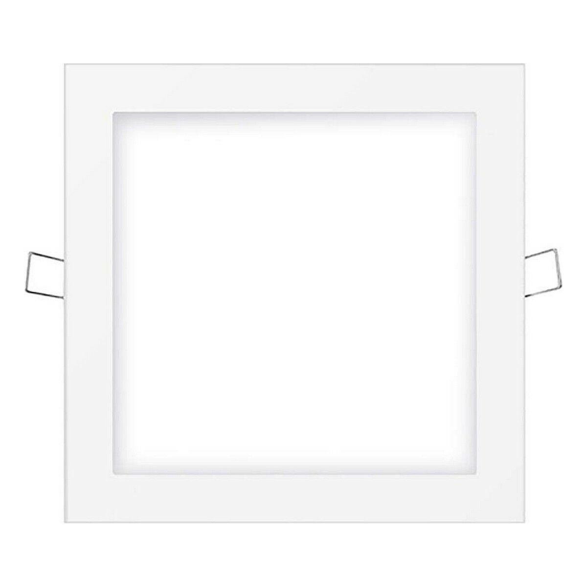 EDM Product indbygget spotlight 20 W, 1.500 lm, 6400 K, 22×22 cm