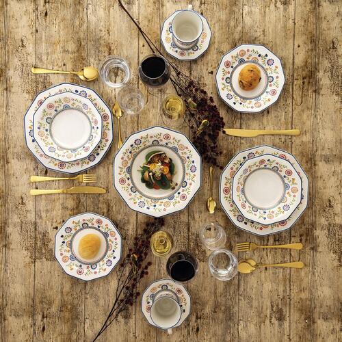 Desserttallerken Churchill Bengal Keramik Jedilni servis (Ø 20,5 cm) (6 enheder)