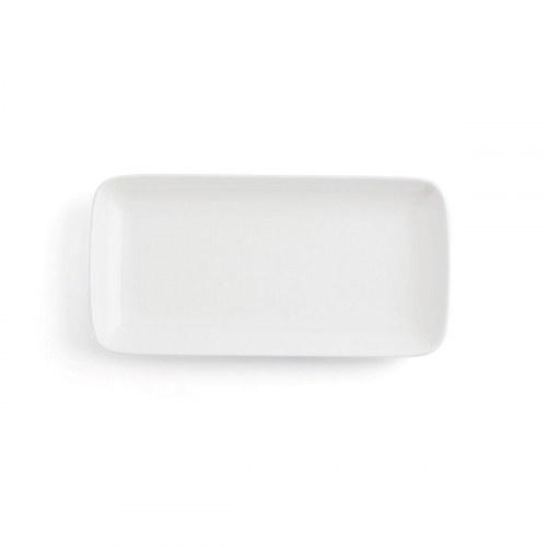 Serveringsfad Ariane Vital Coupe rektangulært keramik hvid 28 × 14 cm - 6 stk.