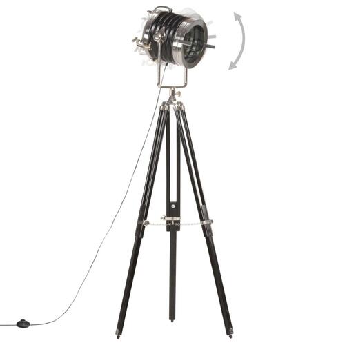 Gulvlampe med trefod 171 cm massivt mangotræ