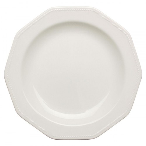 Churchill Artic White middagstallerken 27 cm - 6 stk., hvid keramik