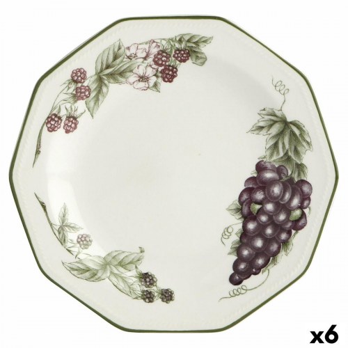 Churchill Victorian desserttallerkner, keramik, Ø 20,5 cm - sæt á 6