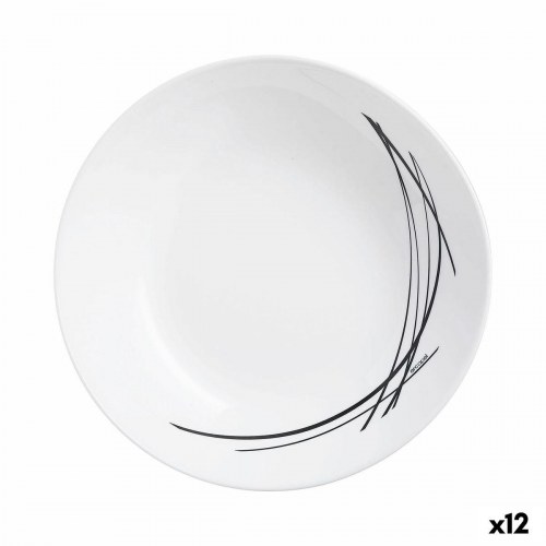 Arcopal Domitille dyb tallerken, to-farvet glas 20 cm - 12 stk.