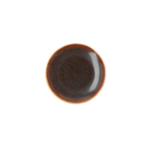 Ariane flad tallerken Decor brun keramik Ø 15 cm - 24 stk.