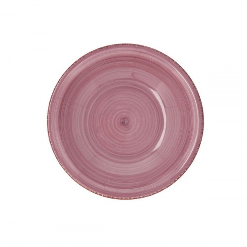 Vita Peoni dyb tallerken i keramik, pink Ø 21,5 cm - 12 stk.