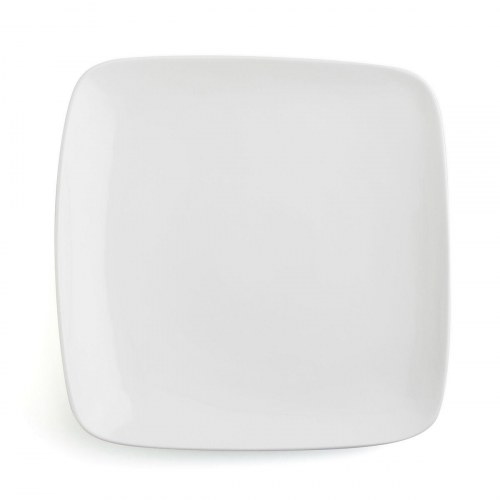 Ariane Vital Square middagstallerken, firkantet hvid keramik 30 × 22 cm (6 stk.)