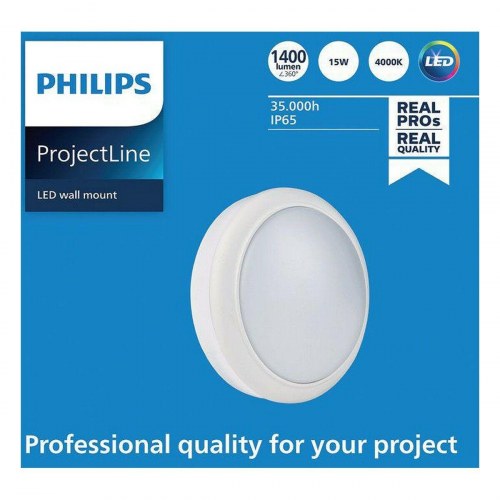 Philips ProjectLine LED væglampe, 15 W 4000 K, IP65