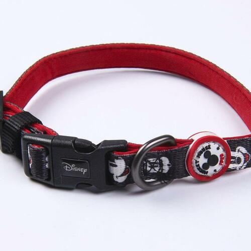 Hundehalsbånd Mickey Mouse Sort S/M