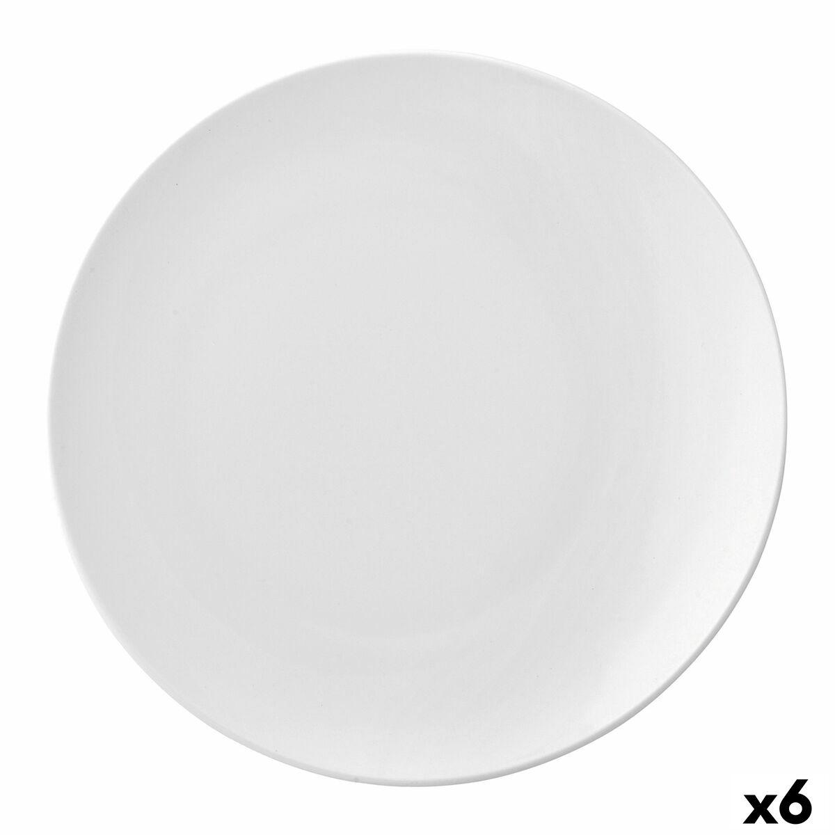 Ariane Vital Coupe middagstallerken hvid keramik - 24 cm (6 stk.)