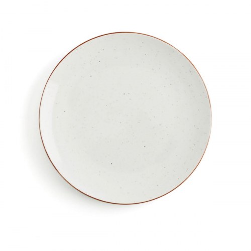 Ariane Terra middagstallerken i keramik, beige Ø 27 cm - 6 stk.