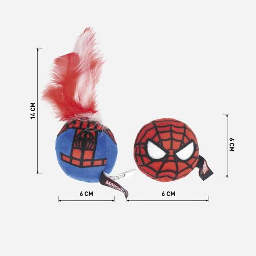 Legetøj til katte Spider-Man Rød PET