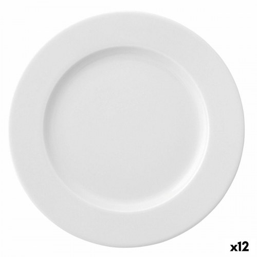 Ariane Prime flad middagstallerken hvid keramik Ø 17 cm - 12 stk.