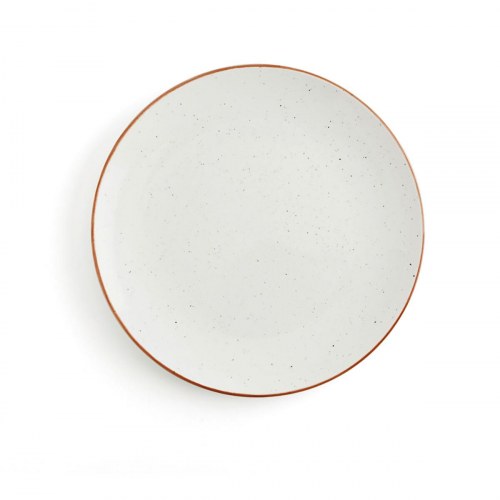 Ariane Terra flad middagstallerken, beige keramik - 24 cm (6 stk.)