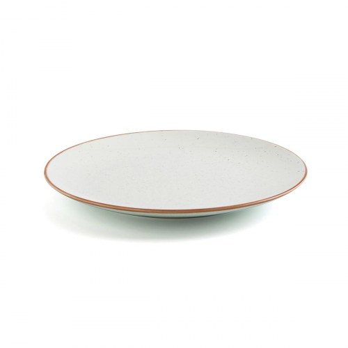 Ariane Terra flad middagstallerken, beige keramik - 24 cm (6 stk.)