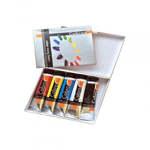 Talens Cobra oliemaling - Colour Mixing sæt, 5 x 20 ml