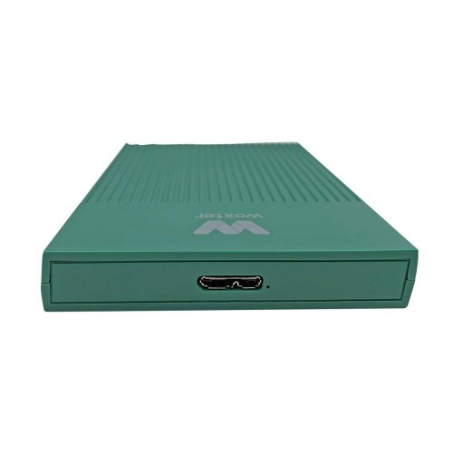 Woxter I-Case 230B harddisk-lomme 2,5" - Grøn, USB 3.0