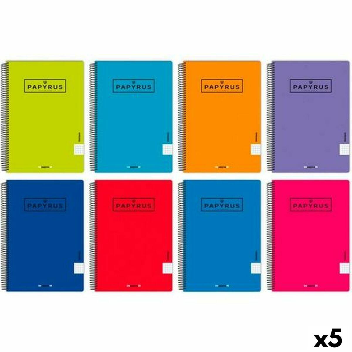 Notesbog Papyrus Din A4 80 Ark 5 Enheder