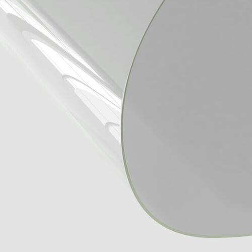 Bordbeskytter Ø 120 cm 2 mm PVC transparent