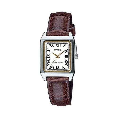 Casio LTP-V007L dameur - kvarts ur med læderrem