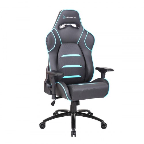 Newskill Valkyr gaming-stol - blå, ergonomisk kontorstol