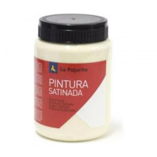 La Pajarita Tempera-maling L-25 - Beige/Hvid, 6 dele, satin