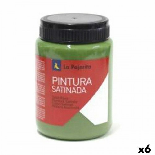 La Pajarita tempera - Satin finish, Skole Grøn (6 stk.)
