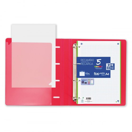 Ringbind Oxford Europeanbinder Polyfoam A4 A4+ 1 enheder