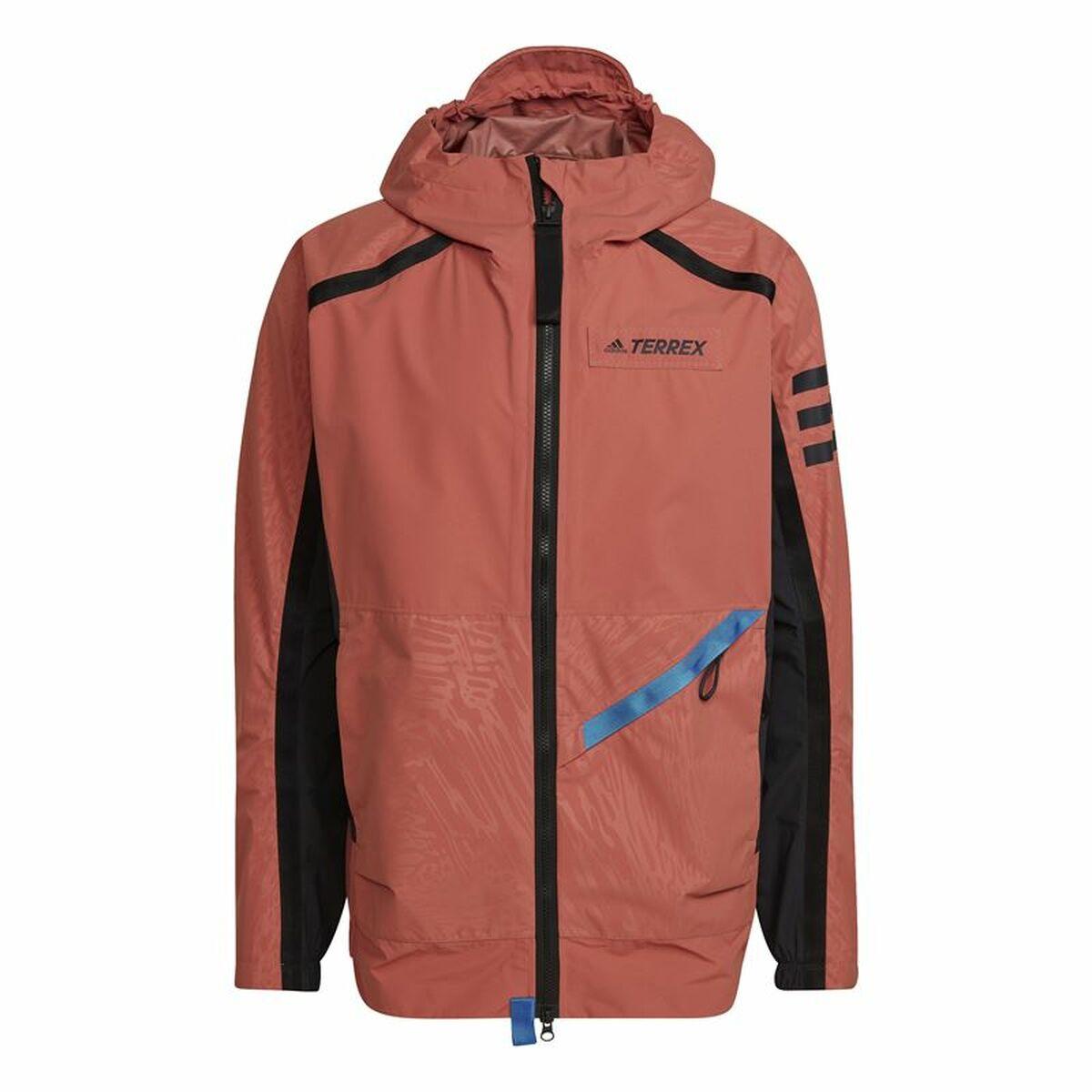 Sportsjakke Til Mænd Adidas Utilitas Rød Orange M