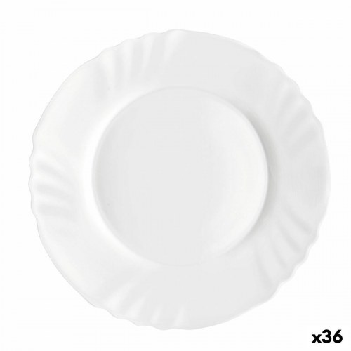 Bormioli Rocco Ebro desserttallerken, hvid glas, 20 cm (36 stk.)