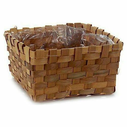 Urtepotte Brun Sukkerrør (24 x 13 x 24 cm) (12 enheder)