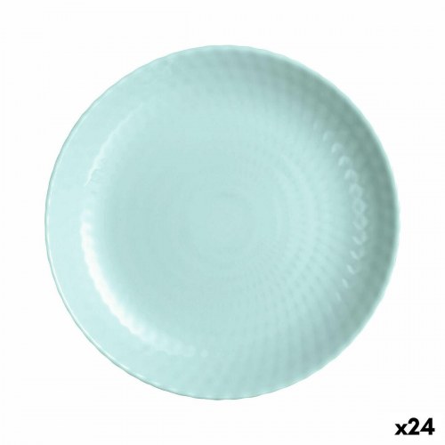 Luminarc Pampille middagstallerken 25 cm turkisblå - glas (24 stk.)