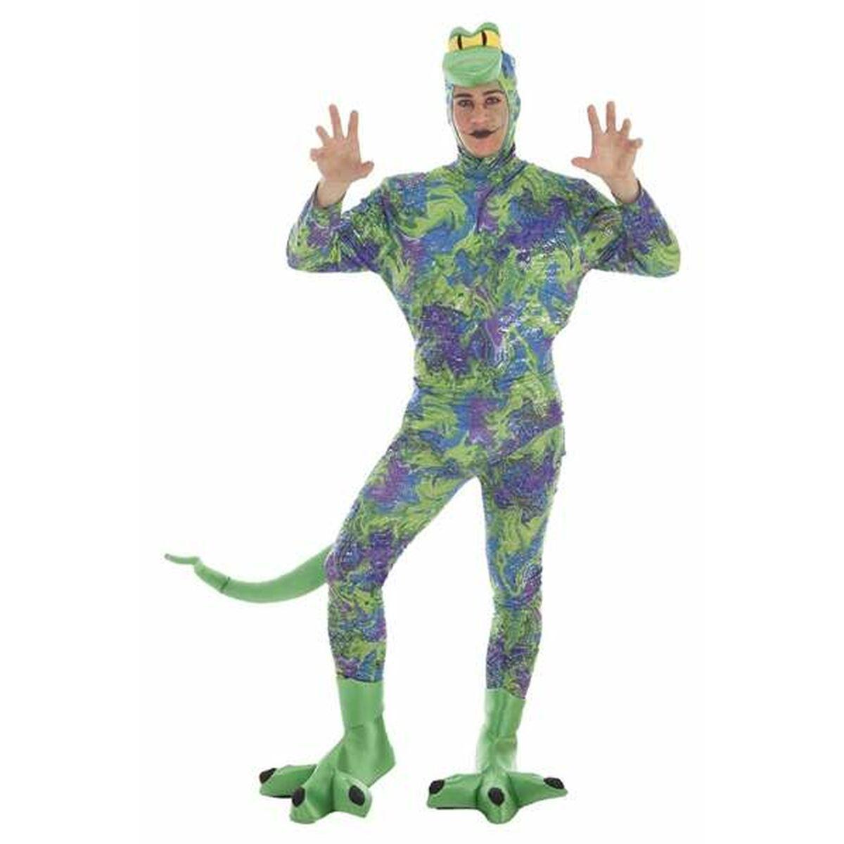 Kostume til voksne Øgle L