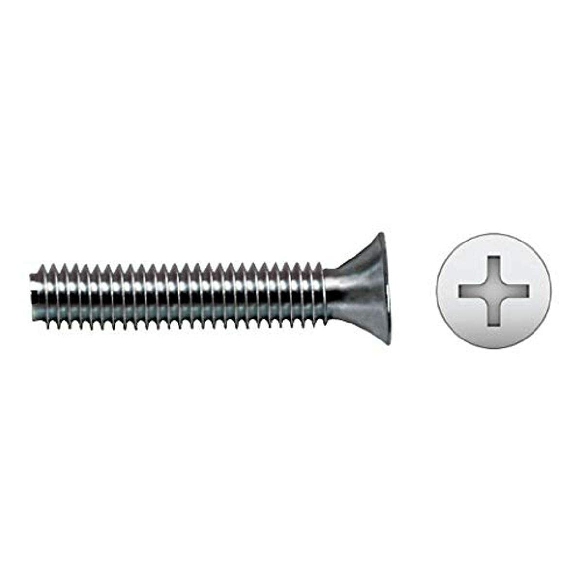CELO skruer - metrisk gevind 5 x 10 mm, forsænket, galvaniseret (500 stk.)
