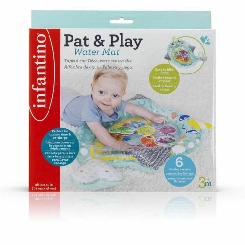 Babylegemåtte med vand Infantino Sea Unicorn 71 × 48 cm