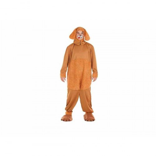 Hundebamse kostume til voksne mænd - 3 dele, L
