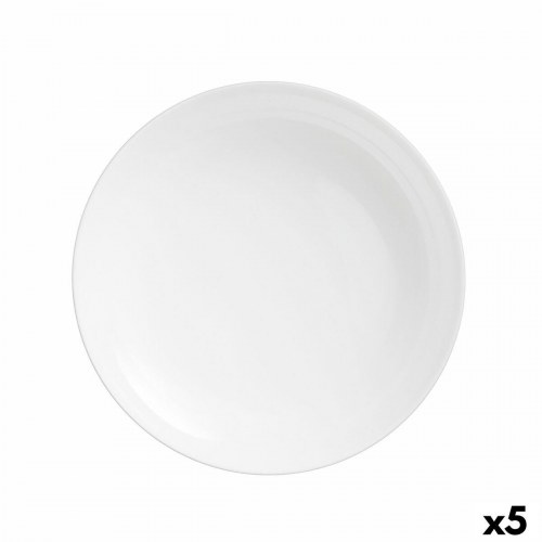 Luminarc Diwali frugtskål - hvid glas, Ø 26 cm (5-pak)