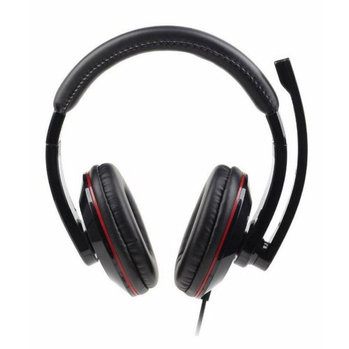Gaming headset med mikrofon GEMBIRD - sort, USB