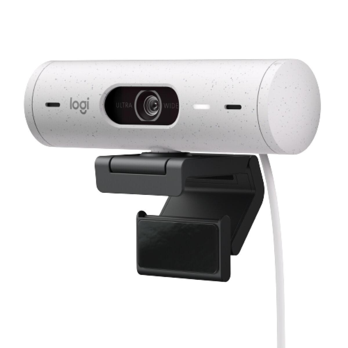 Webcam Logitech Brio 500 Hvid Med Indbygget Mikrofon