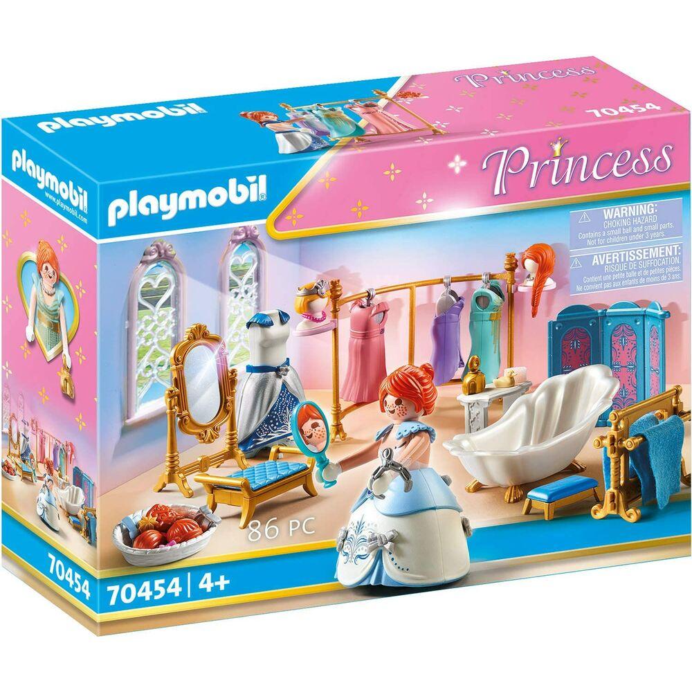 Se Playmobil Princess - Påklædningsværelse Med Badekar - 70454 hos Boligcenter.dk
