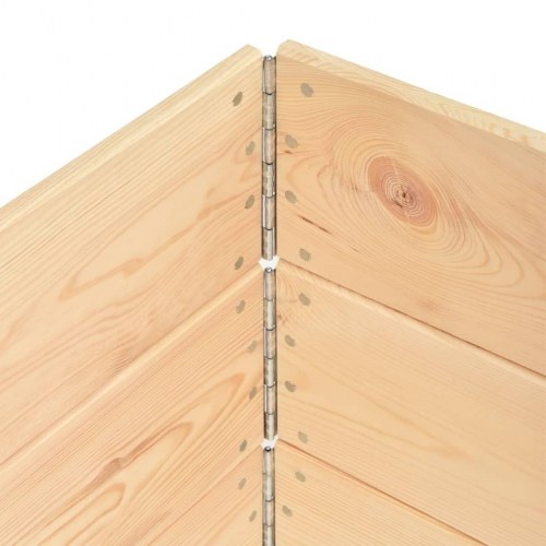 Højbed 3 stk. 50x150 cm massivt fyrretræ