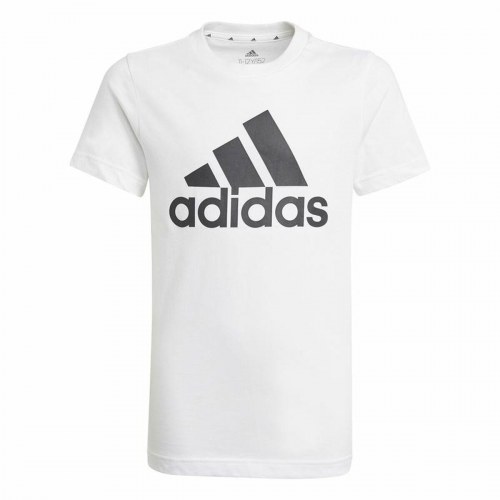 Kortærmet T-shirt Adidas Essentials Hvid - 7-8 år