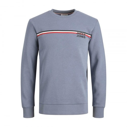 Jack & Jones JJATLAS Crew Neck JNR sweatshirt - blå, 12 år